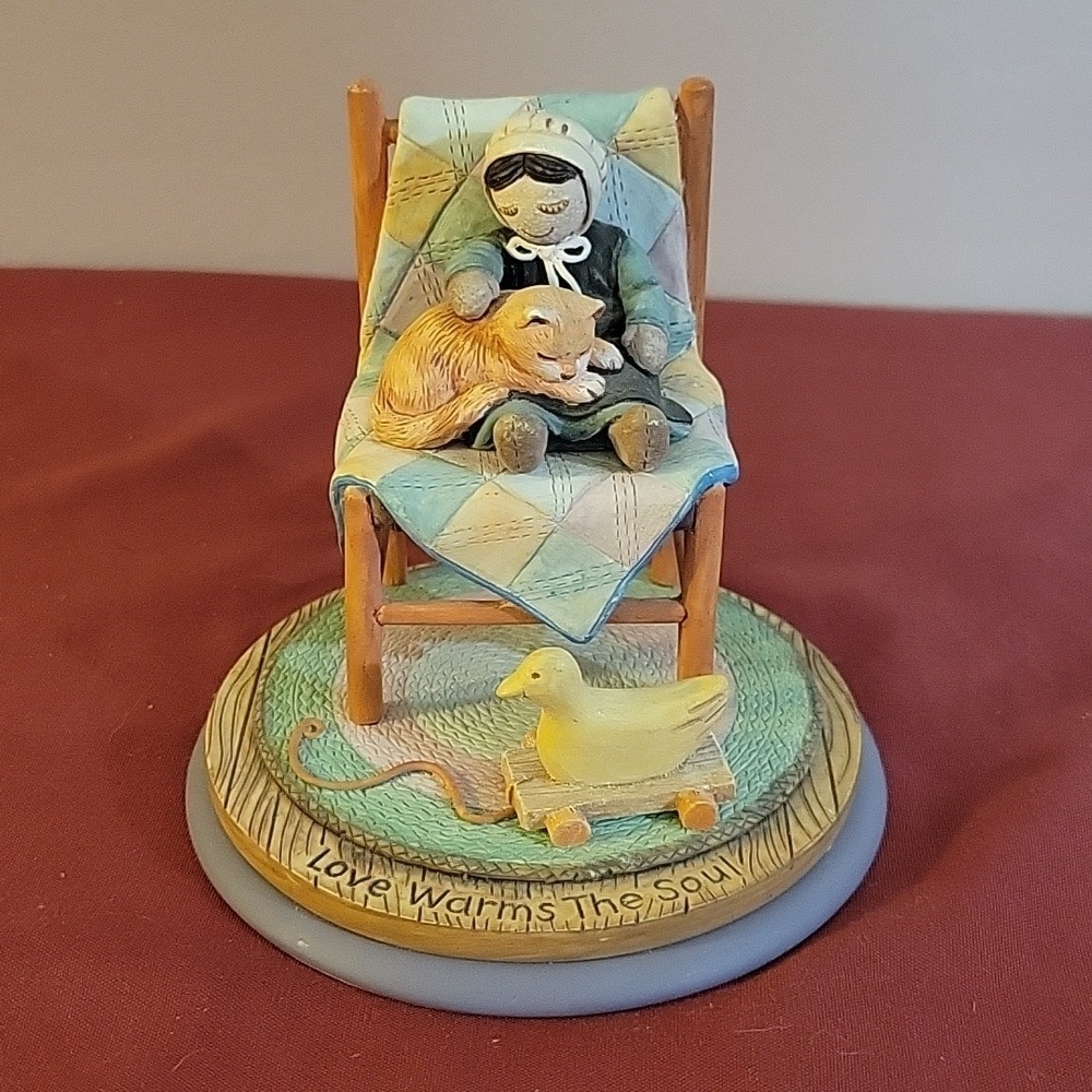 Love Warms The Soul Amish Simple Blessings By Ann Dezendorf, Willitts Designs - Picture 1 of 4